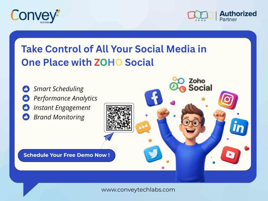 Take Control of All Your Social Media in One Place with Zoho Social